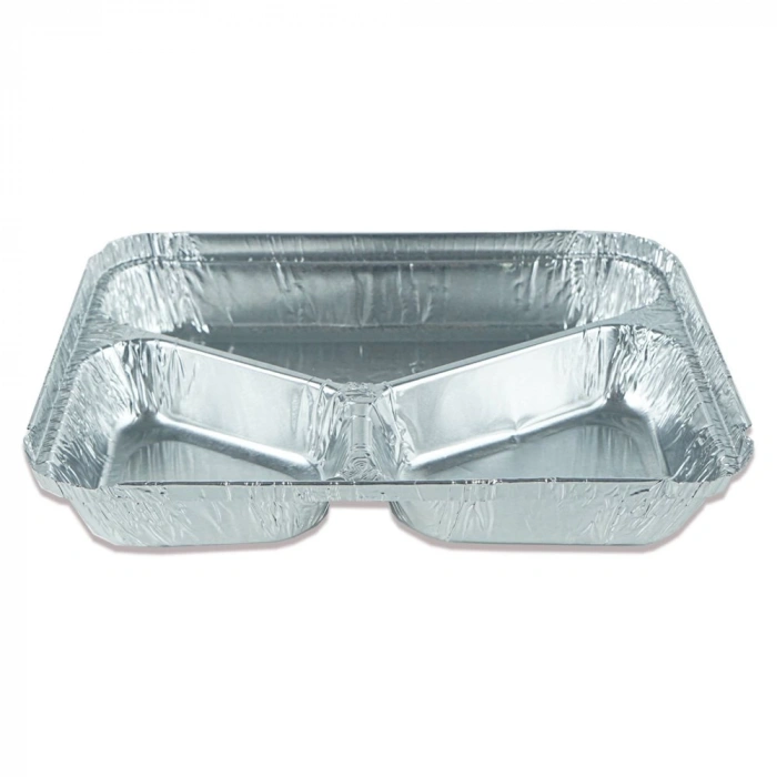 Alüminyum 3 Gözlü Kase ( 50 Adetli )