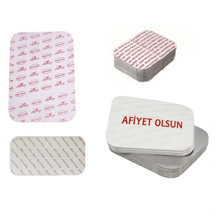 Alüminyum Kapak 500gr 100 lü