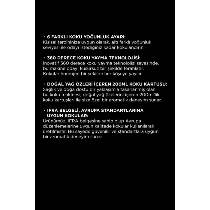 Carpex A1 Eco Beyaz Koku Makinesi