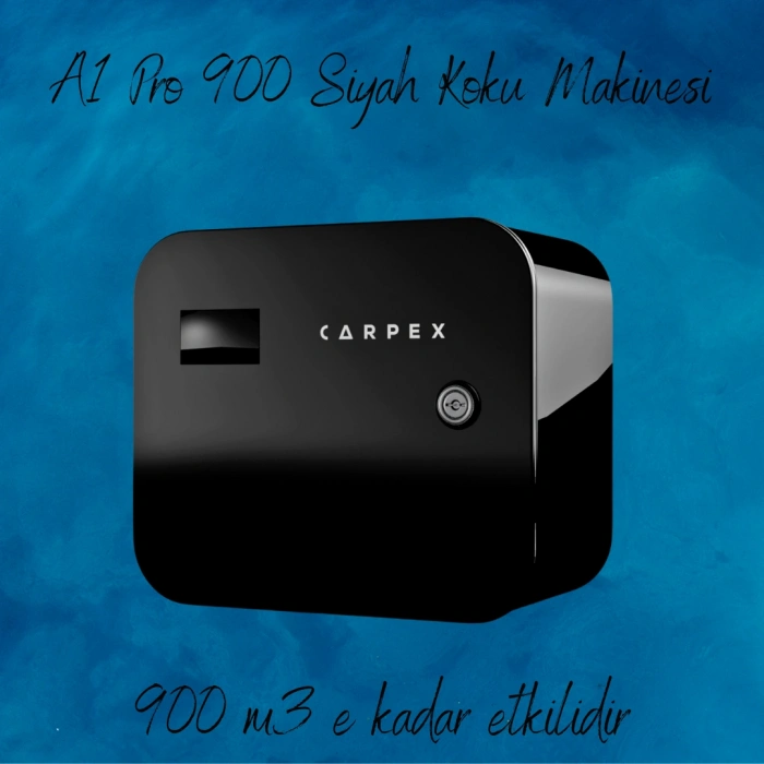 Carpex A1 Pro 900-X Ekranlı Siyah Koku Makinesi
