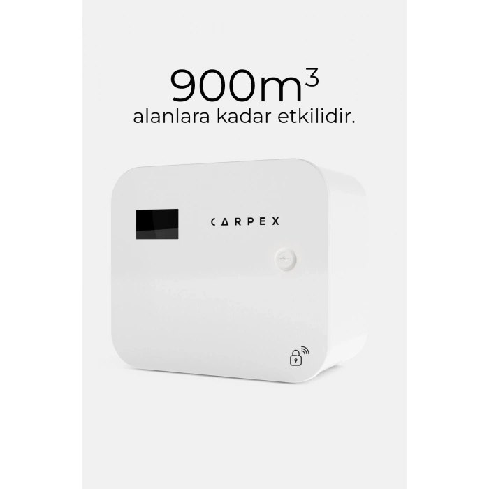 Carpex A1 Pro 900-X Ekranlı Siyah Koku Makinesi