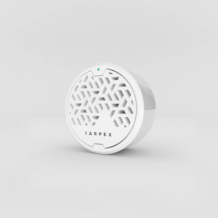Carpex Aurawind Fanlı Otomatik Cihaz + Koku Kartuşu Beyaz