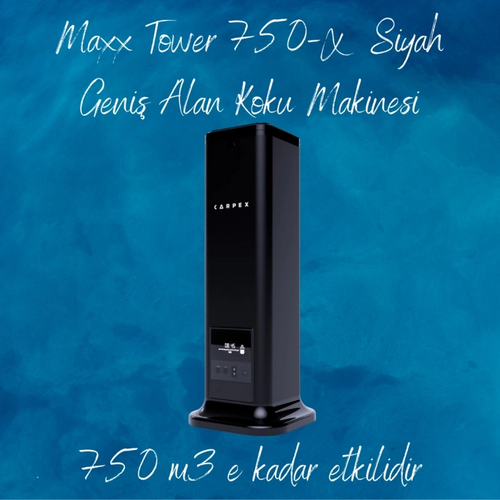 Carpex Maxx Tower 750-X Siyah Koku Makinesi