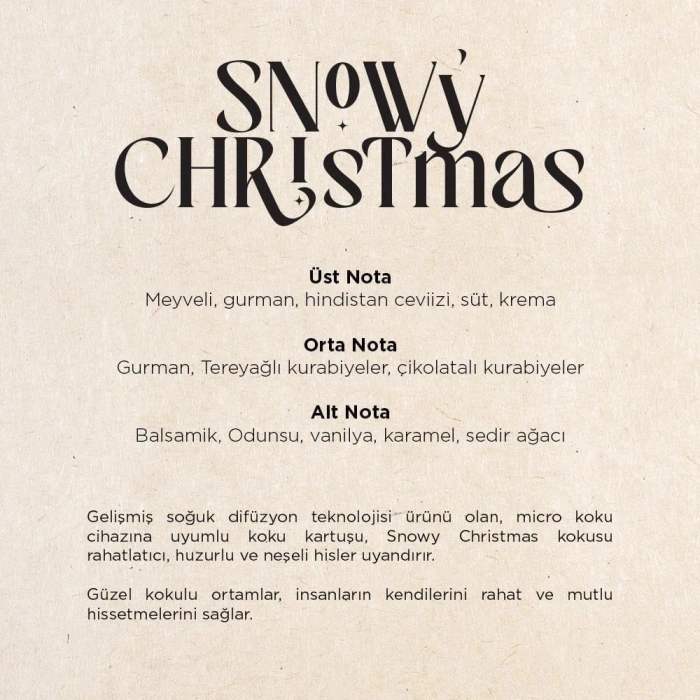 Carpex 50 ml. Snowy Christmas Premium Aroma (Micro Basic)