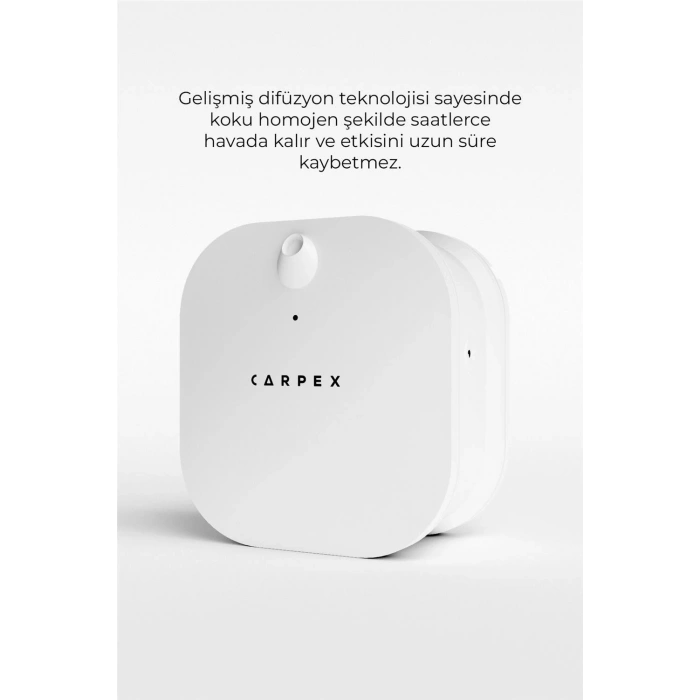 Carpex Micro Basic Beyaz Koku Makinesi + 50 ml Dark Sapphire Kartuş