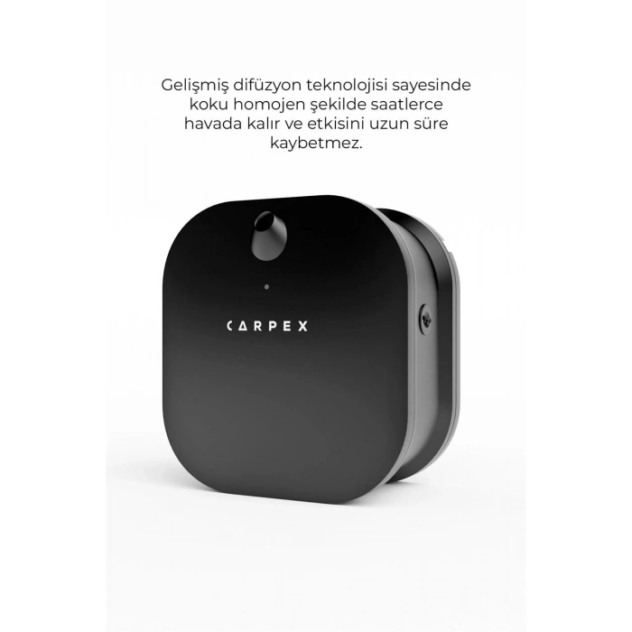 Carpex Micro Basic Siyah Koku Makinesi + 50 ml Cute Kartuş