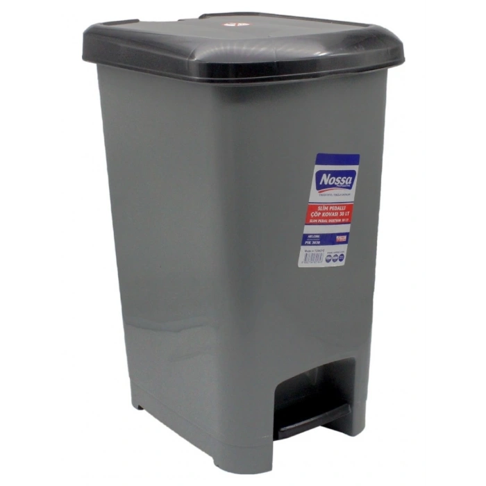 Çöp Kovası 25 Lt Pedallı Nossa