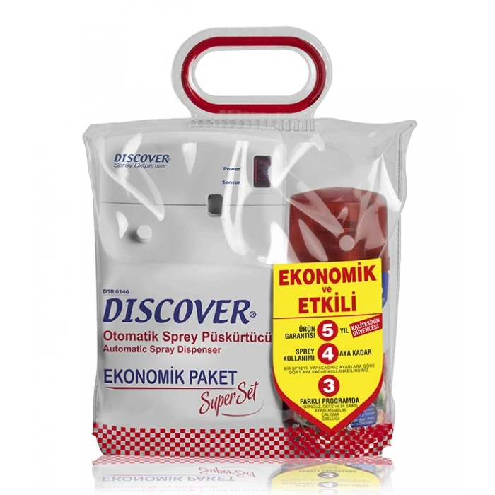 Discover Otomatik Koku Makinesi + Yedek Sprey (Dsr-0146)