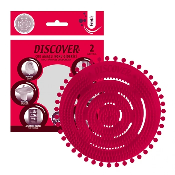 Discover Çok Amaçlı Koku Giderici 2 Adetli