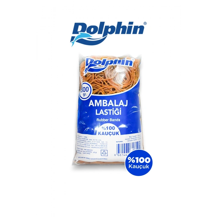 Dolphin Kauçuk Lastik Naturel 70 mm x 500gr