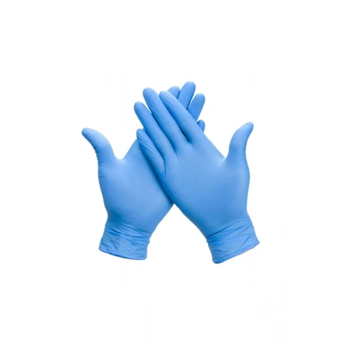 Dolphin Mavi Nitril Eldiven Orta 100 Adetli