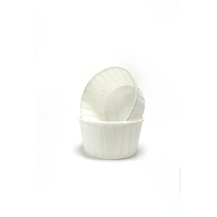 Dolphin Muffin Kek Kapsülü Beyaz Büyük Boy 50 lİ