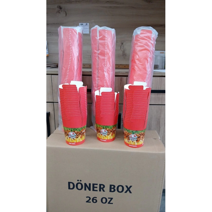 Döner Box 26 Oz-50 Adetli