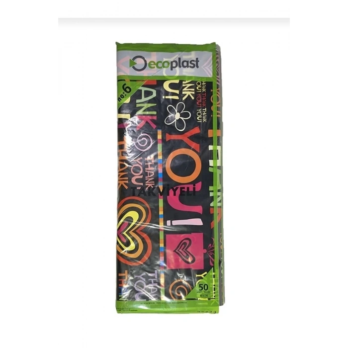 Ecoplast 6 No Çok Renkli 60*70 -50 Adetli