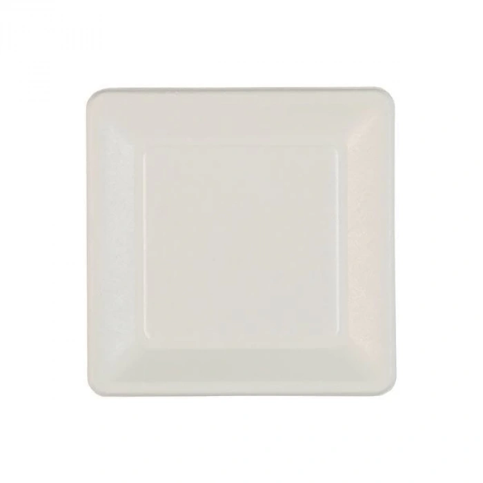 Ekolojik Kare Karton Tabak 16 cm- 25 Li