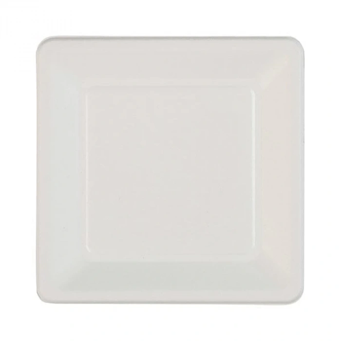 Ekolojik Kare Karton Tabak 20 cm- 25 Li