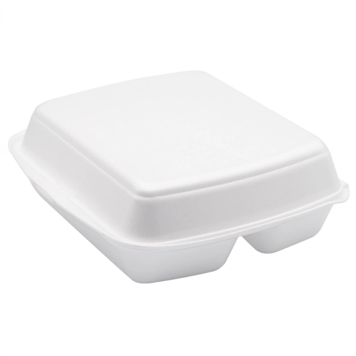 Ema Köpük Tabak 3 Gözlü Kapaklı Mod 23 A- 100-Adetli