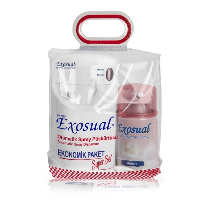 Exosual Otomatik Koku Makinesi + Yedek Sprey