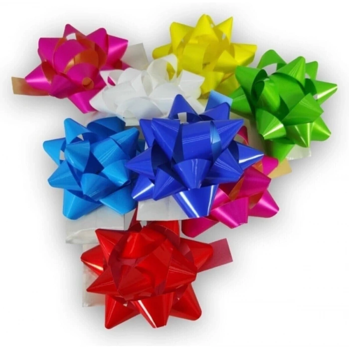 Fiyonk Süs Karışık Renkli 2 Numara 100 Lü