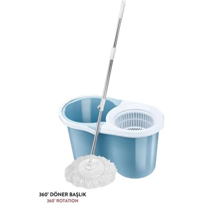 Flora Balerina Temizlik Kovası Galvaniz Saplı(F187)