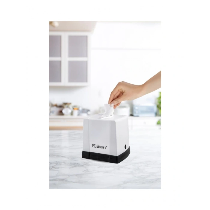 Flosoft Cömert V Katlama. Peçetelik Beyaz (F291B)