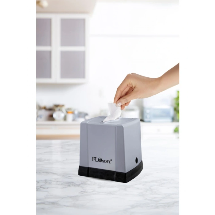 Flosoft Cömert V.Katlama Peçetelik Gri (F291G)