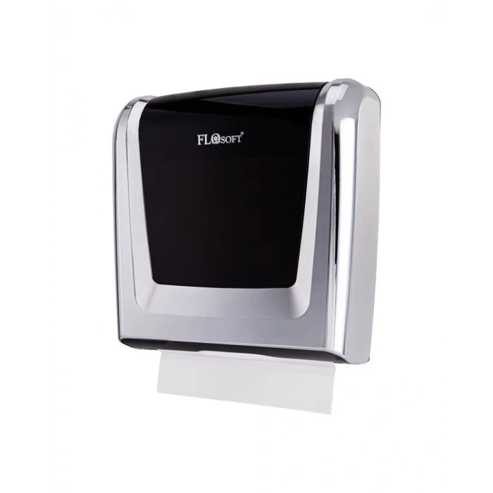 Flosoft Krom Görünümlü Z Katlamalı Havlu Aparatı 300 lü (F119)