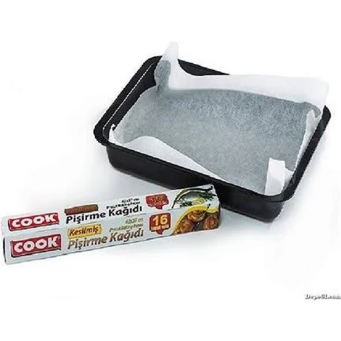 Green Kesilmiş Yağlı Pişirme Kağıdı 16 Yaprak