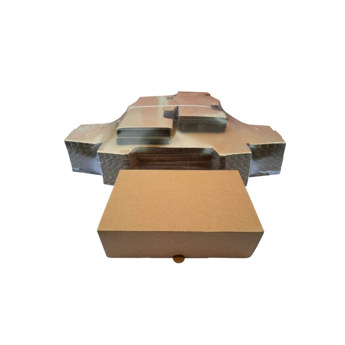Hamburger Kutusu 24x17x8 cm - 50 Adet