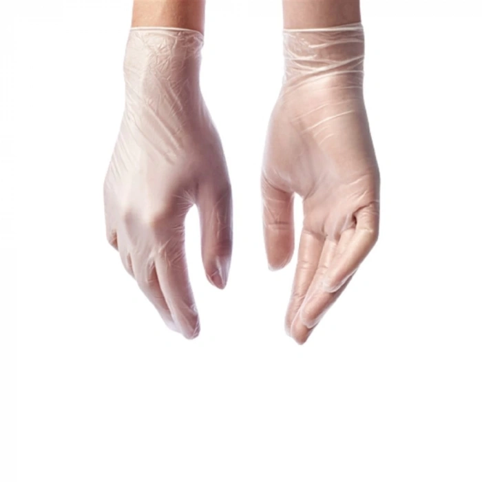 Haspet Pudrasız Vinil Eldiven M Beden