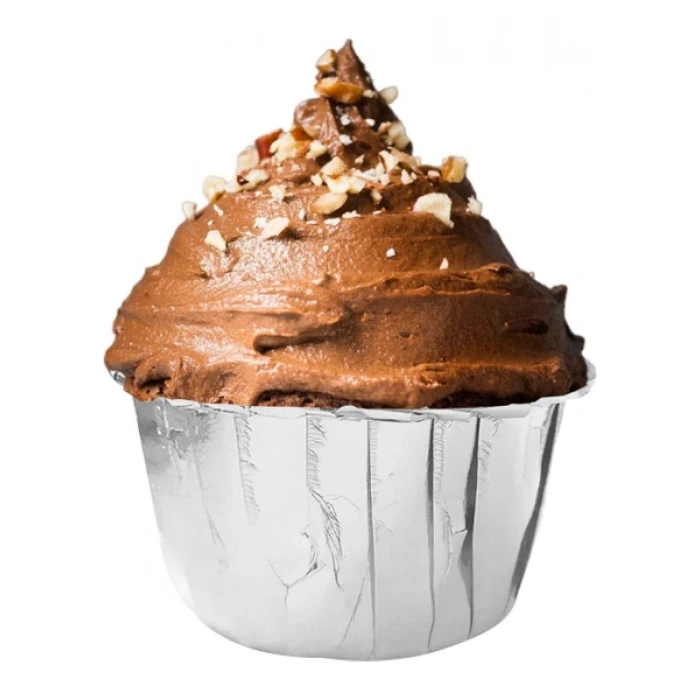 Kafem Gümüş Muffin Kabı 25li (K23)