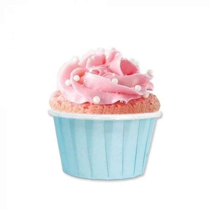 Kafem Mat Mavi Muffin Kek Kapsülü 50li - K11