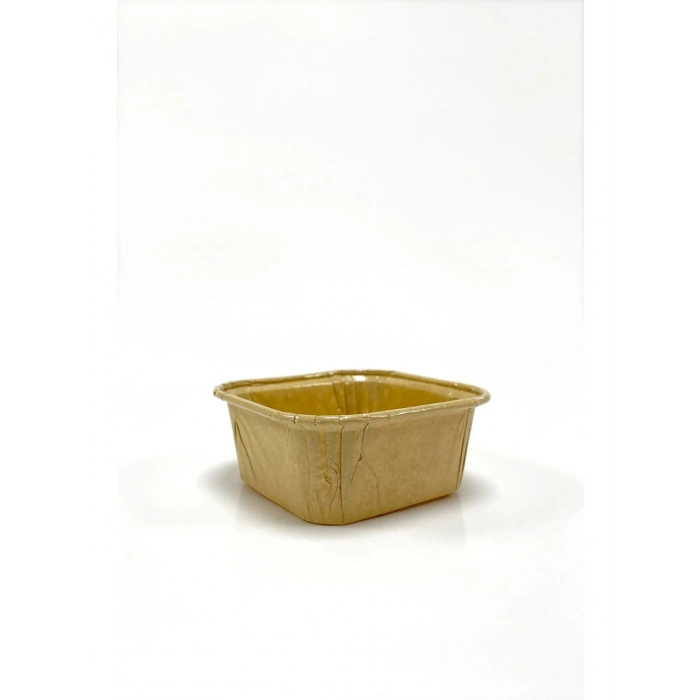 Kafem Muffin Kek Kapsülü Kare Kraft 50li - K34