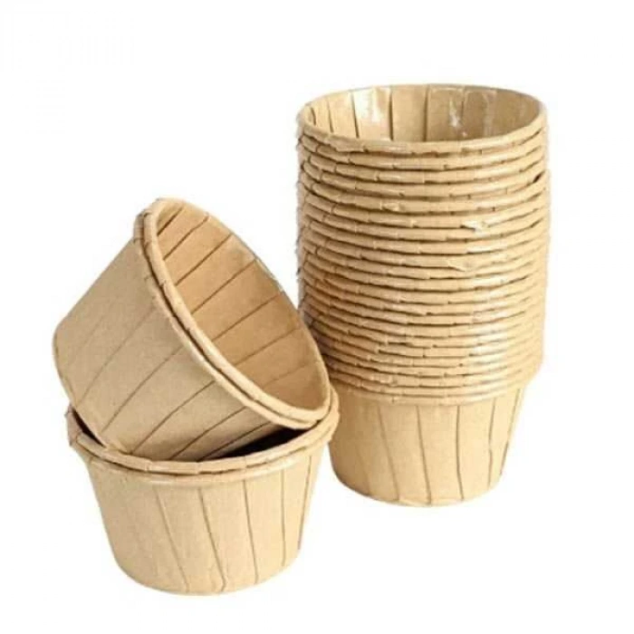 Kafem Kağıt Muffin Kek Kapsülü Kraft 50li - K17