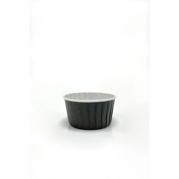 Kafem Muffin Kek Kapsülü Siyah Büyük Boy 50li - K27