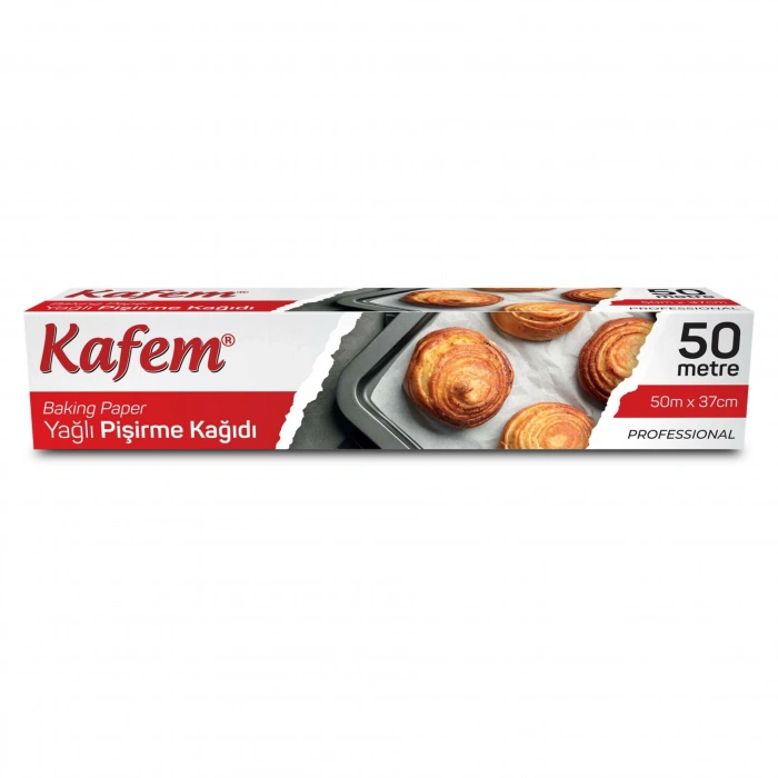 Kafem Yağlı Pişirme Kağıdı 37 cm x 50 m