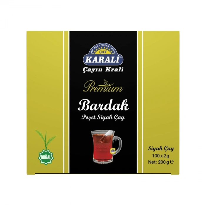 Karali Premium Bardak Poşet Çay 2 Gr-100 Adet