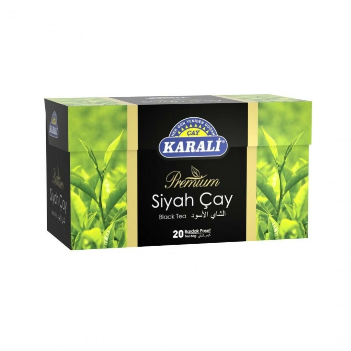 Karali Premium Bardak Süzen Poşet Çay 2 gr x 20 Adet