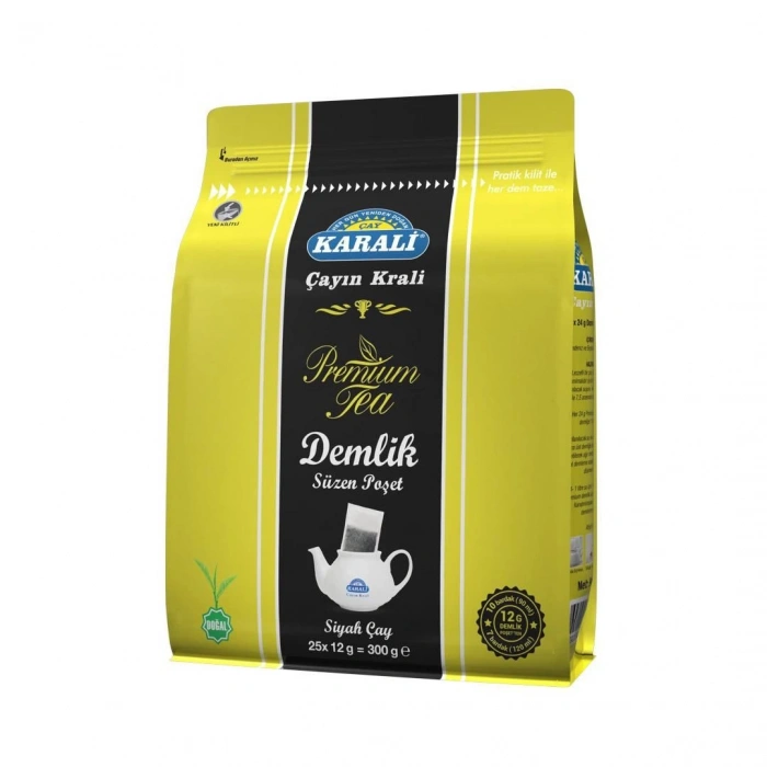 Karali Premium Demlik Poşet 12 Gr- 25 Adet