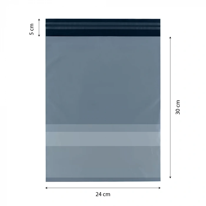 Kargo Poşeti Cepli 24x30+5 cm 100 Adet