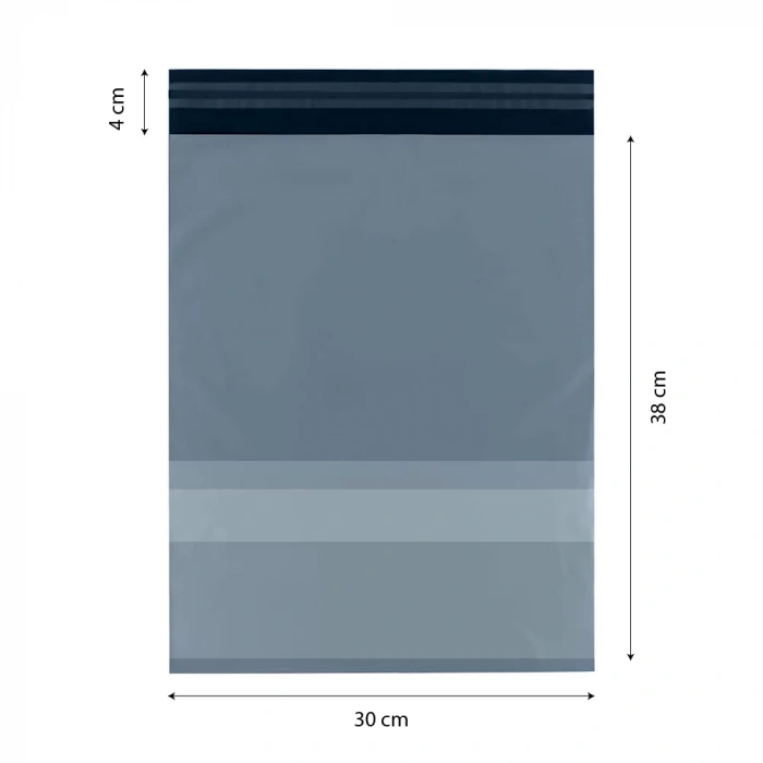 Kargo Poşeti Cepli 30x37+5 cm 100 Adet