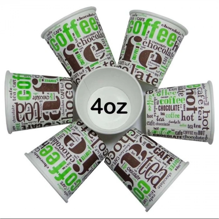 4 Oz Karton Bardak  Bencup 50 li x 40 Paket