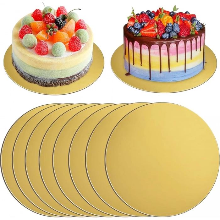 Karton Pasta Altlığı 8 Cm Yuvarlak