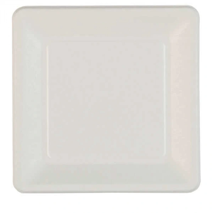 Ekolojik Kare Karton Tabak 26 cm- 25 Li