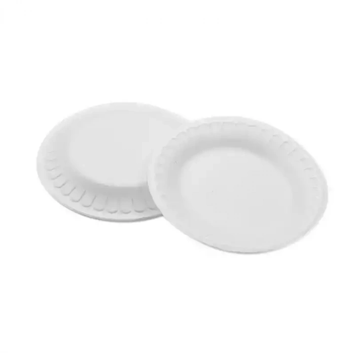 Erze Köpük Tabak 22 cm Yuvarlak 100 Adet