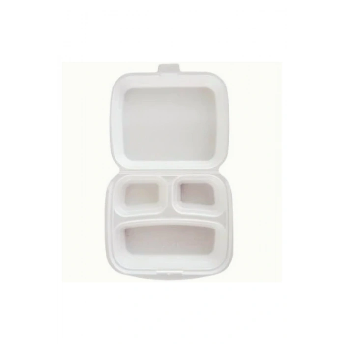 Erze Kapaklı 3 Gözlü Köpük Tabak 23/A 100 Lü