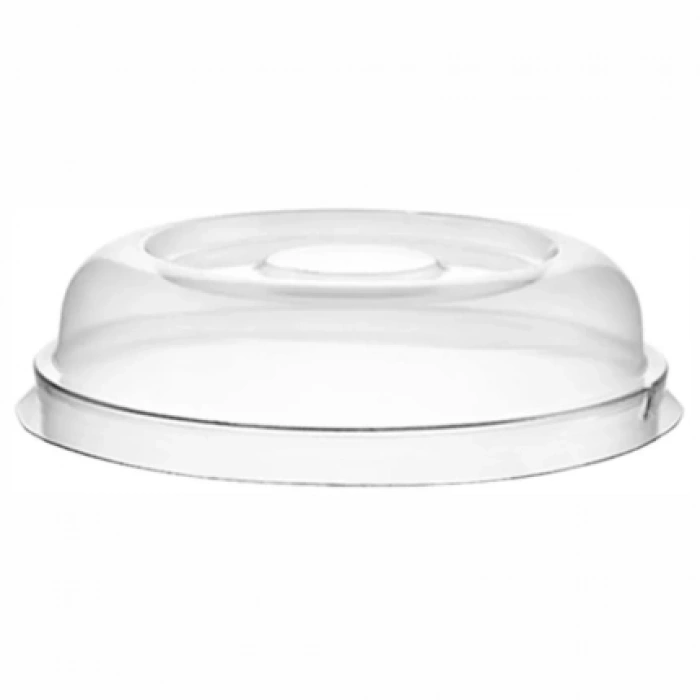 Kristal Plastik Ayaklı Tatlı Kasesi kapağı 50 Adet