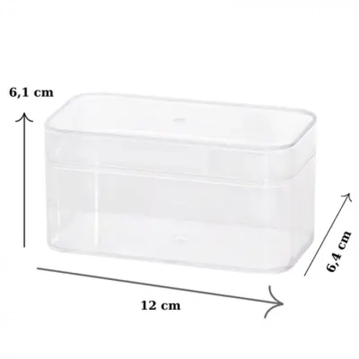 Kristal Magnolya *Poletta* 270 cc Kapaklı Kase +Kapak -1 Adet