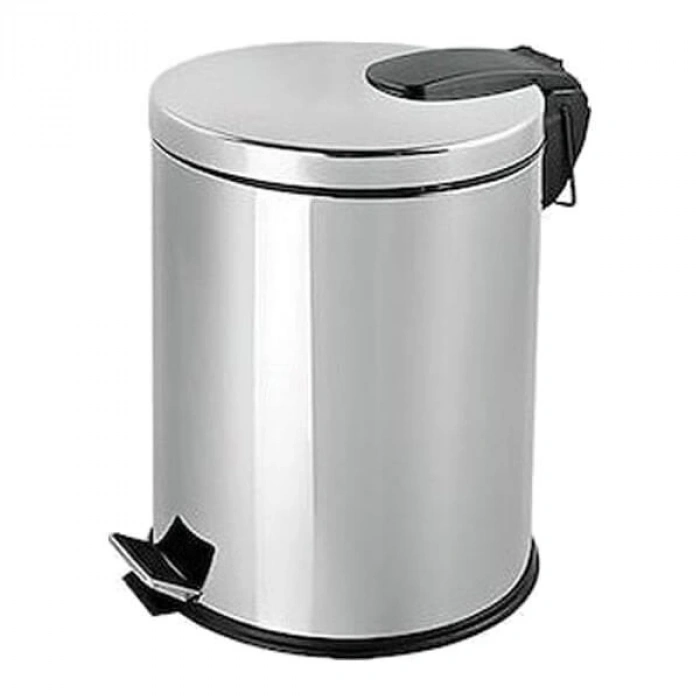 Krom Pedallı Çöp Kovası 30 Lt