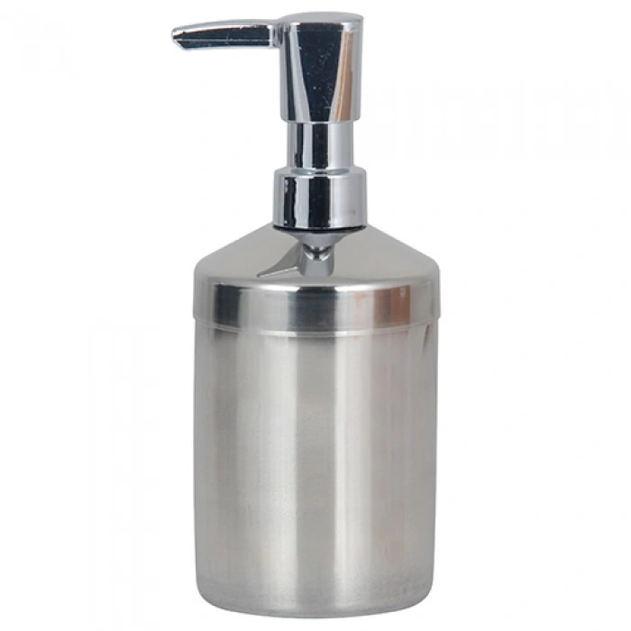 Silindir Sıvı Sabunluk Krom Paslanmaz  500 Ml